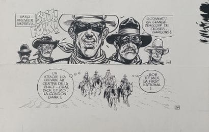 Anonymous – Set of 2 original comic book...