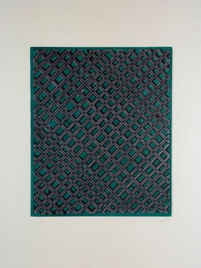 Ed Moses (1926-2018) Lithographie signée...