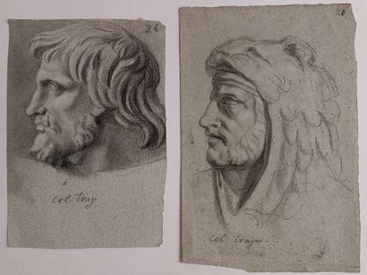 Cornelis Cels (1778-1859) – Lot de 2 dessins...