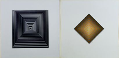 Victor Vasarely (1906-1997) d’après. 