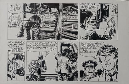 Anonymous - Original comic book artwork –...