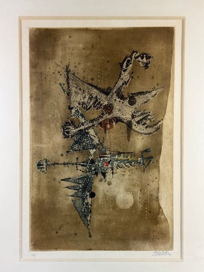 Johnny FRIEDLAENDER (1912-1992). l'oiseau...
