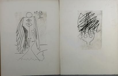 After PICASSO (1881–1973). 4 prints from...