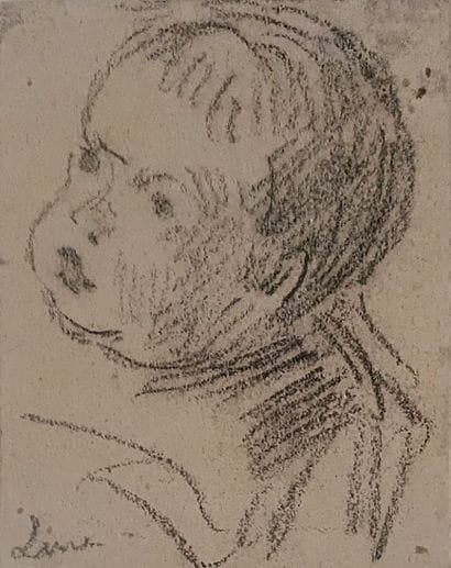 Maximilien Luce (1858-1941) - «Bébé assis»...