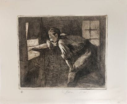 Edmond Delsa (1875–1955) — “The Blacksmith”...