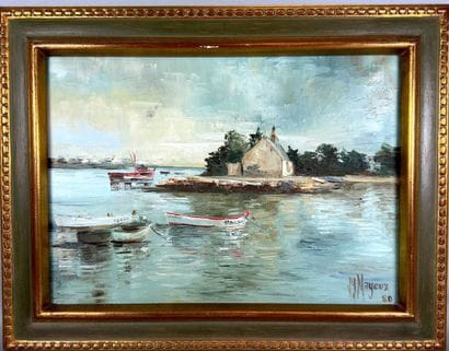 MAYEUX Jean-Yves (?) 
“BRETON LANDSCAPE,”...