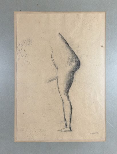 Jean Jacques HENNER (1829-1905) Etude de...
