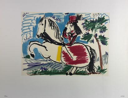 PICASSO (1881–1973), after *Toras y toreros*,...