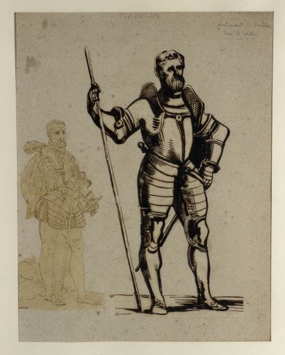 Eugène DEVÉRIA (1808-1865) . Portrait du...