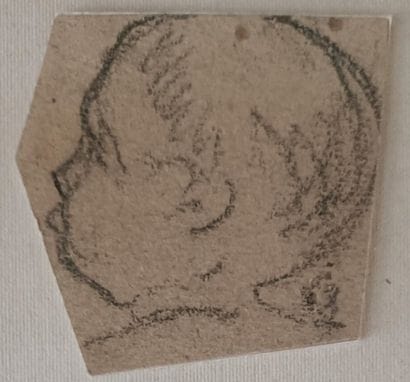 Maximilien Luce (1858-1941) - «Bébé de profil»...