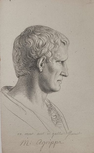 Cornelis Cels (1778-1859) - «Marcus Agrippa»...