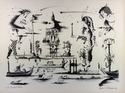 Gérard S. Villeneuve. Carnival in Venice....