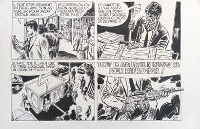 Anonymous - Original comic book artwork –...