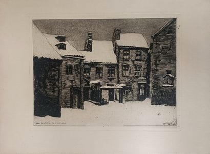 Joseph Courtoy (1895–?) — “Rue Derrière les...