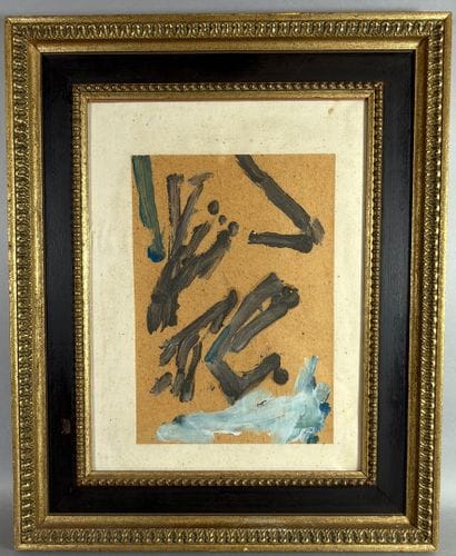 20th-Century School. Abstract composition....