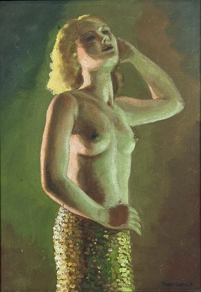 Yvan Clément GALLÉ (1907–1975) Woman with...