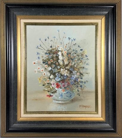MAYEUX Jean – Yves (?): “BOUQUET OF FLOWERS,”...