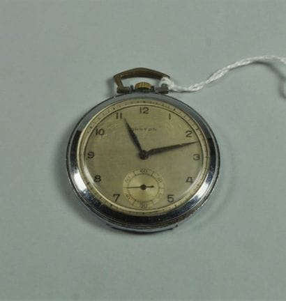 ORATOR
Montre de gousset en métal, trotteuse...