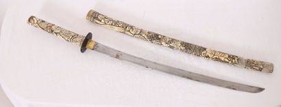 KATANA SABRE JAPONAIS EN OS FIN XIX-DEBUT...