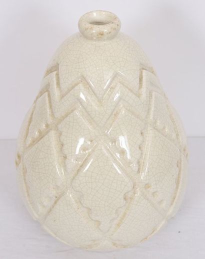 VASE EN CERAMIQUE CRAQUELEE ART DECO

De...