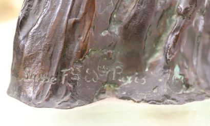GROUPE ANIMALIER EN BRONZE 