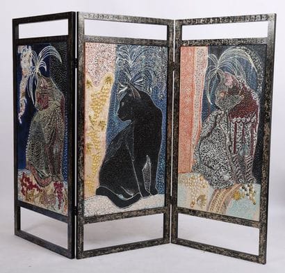 PARAVENT TRIPTYQUE 