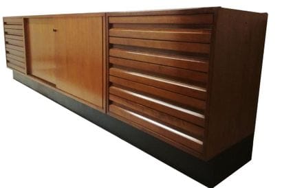 ENFILADE MODULABLE 1960 D'OSVALDO BORSANI...