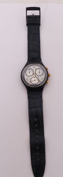 SWATCH CHRONO BLUE

Quartz model 1991, blue...
