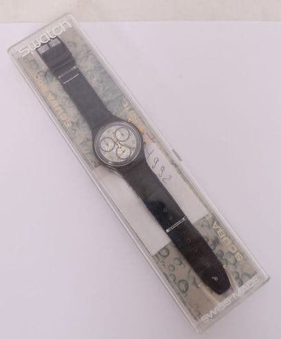 SWATCH CHRONO BLUE

Quartz model 1991, blue...
