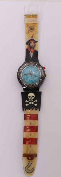 PIRATE SWATCH
quartz watch 1998