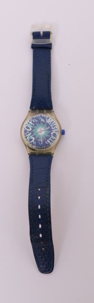 SWATCH LEATHER STRAP
quartz watch 1992