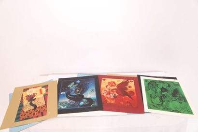 ENSEMBLE DE 3 PORTE-FOLIOS 