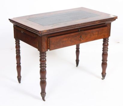 TABLE A LA TRONCHIN EN ACAJOU XIXè

En acajou...