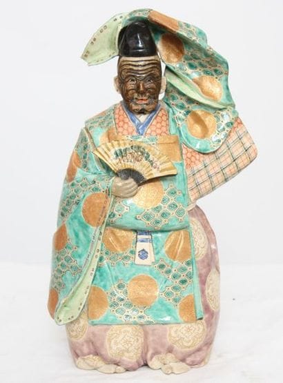 Actor of the No earthenware theater of Satzuma...
