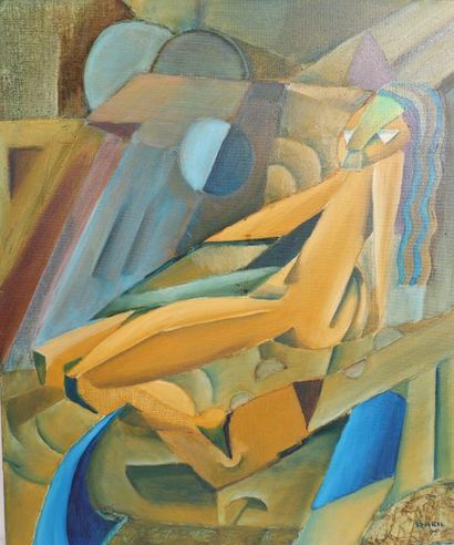 POST CUBIST PAINTING 