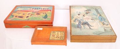 ENSEMBLE DE JEUX EN BOIS ANCIENS

Puzzle...