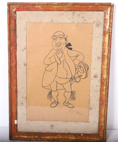 Emmanuel POIRÉ
CARICATURAL DRAWING OF Emmanuel...