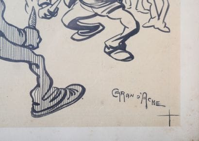 Emmanuel POIRÉ
CARICATURAL DRAWING OF Emmanuel...