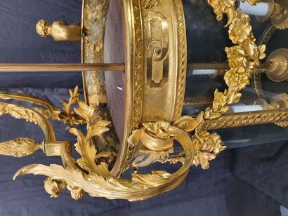 VERY BEAUTIFUL PAIR OF THREE LIGHTS LANTERNS...