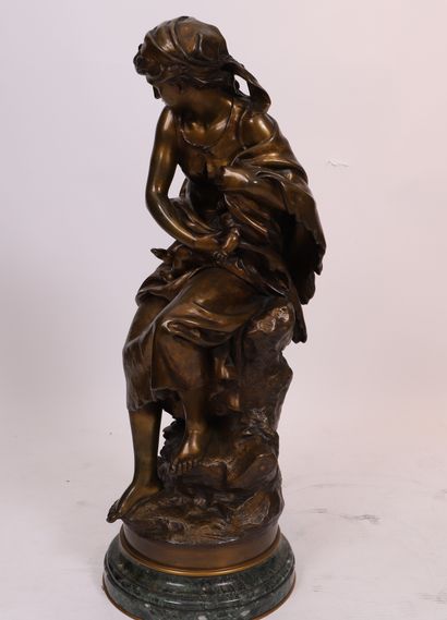 Mathurin MOREAU
IMPORTANT GROUPE EN BRONZE...