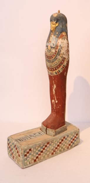 TRES BELLE ET TRES GRANDE STATUETTE EGYPTIENNE...
