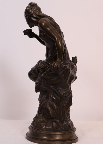 Mathurin MOREAU
CHARMANTE SCULPTURE EN BRONZE...