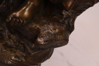 Mathurin MOREAU
IMPORTANT GROUPE EN BRONZE...