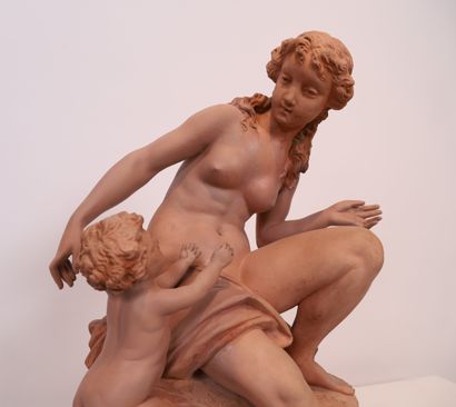 Charles octave LEVY
NICE TERRACOT SUBJECT...