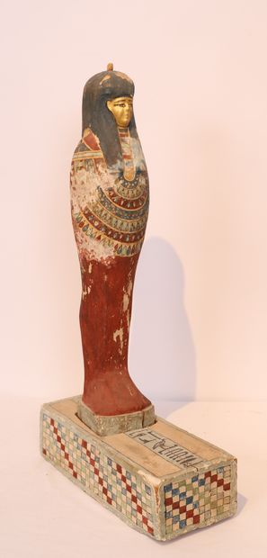 TRES BELLE ET TRES GRANDE STATUETTE EGYPTIENNE...