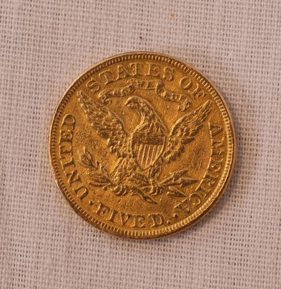 PIECE DE 5 DOLLARS OR, 1899

Cette pièce...