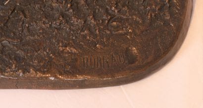 Léon BUREAU
RARE BRONZE ANIMALIER 