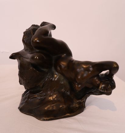 MAUREVEL
AMUSANTE SCULPTURE EN BRONZE 
