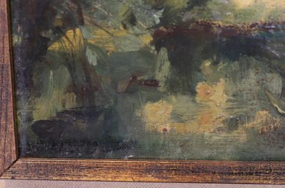 Henri HARPIGNIES
UN TABLEAU 