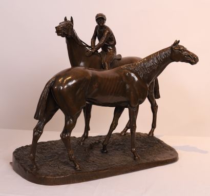 Léon BUREAU
RARE BRONZE ANIMALIER 